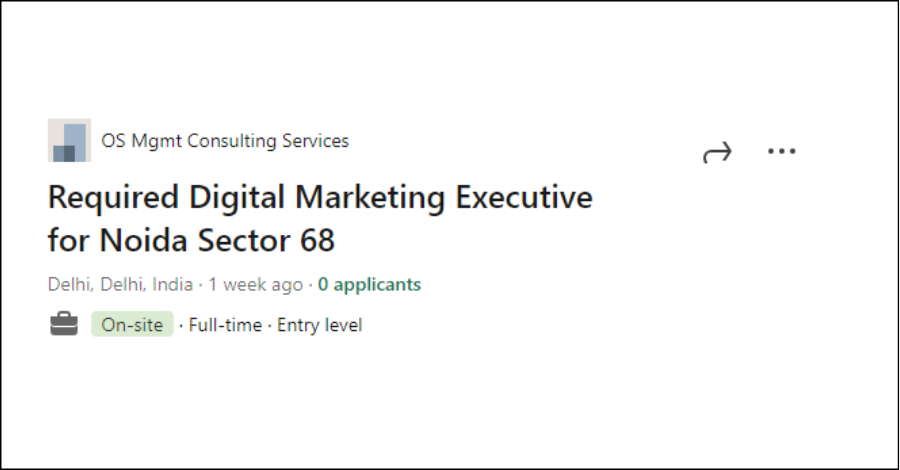 Digital Marketing Jobs|OS Mgmt Consulting Services| Job Opportunities