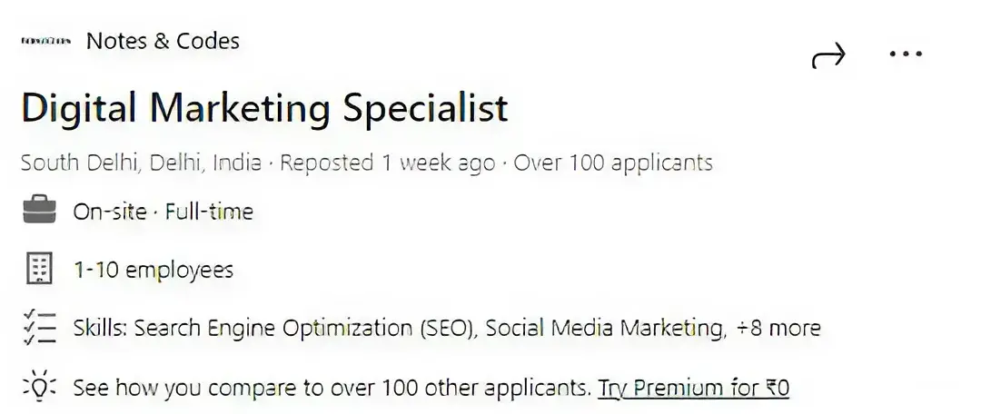 Digital Marketing Specialist