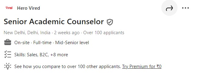 Salesforce Developer Skills| Hero Vired| Senior Academic Counselor 