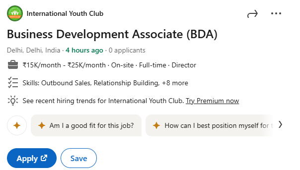 Journey To Salesforce| International Youth Club |BDA