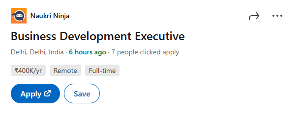 Business Development Executive working on Salesforce platform, exploring Salesforce jobs for freshers and developing client relationships in a professional office setting.